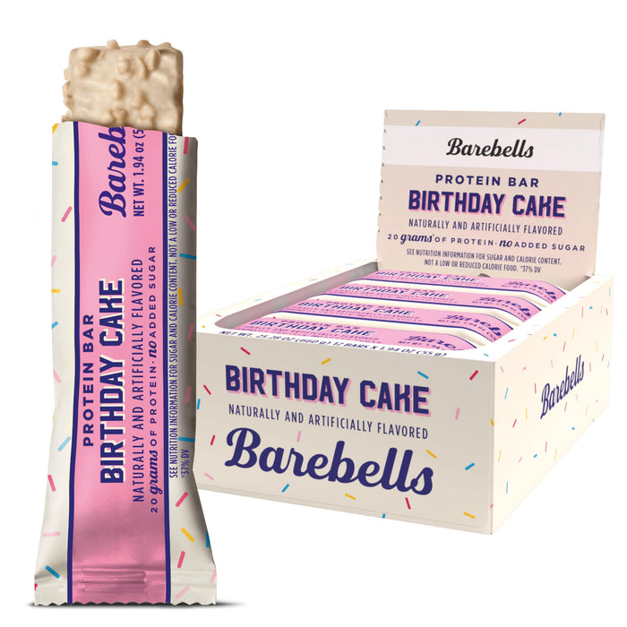 Barebells Birthday Cake Bar 12 Per Box