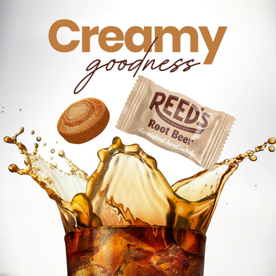 Reed’s Individually Wrapped Root Beer Candy 6.25 oz Bag