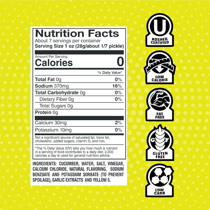 Van Holten's Garlic Joe Pickle 12 Per Case