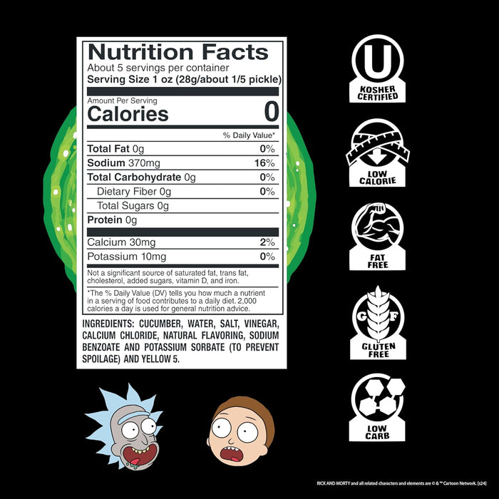 Van Holten's Rick & Morty Dill Pickles 12ct