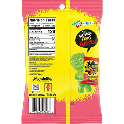 Sour Patch Kids Sweet and Sour Candy (Watermelon, 8-Ounce Bag