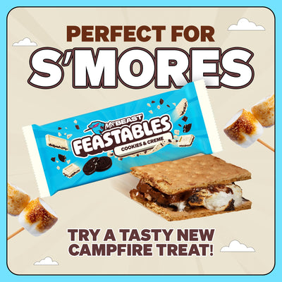 Feastables Cookies Cream King 2.1z 60 g 24 Per Box