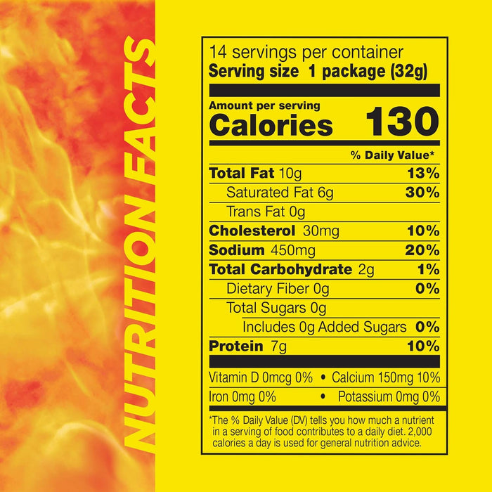 Slim Jim Original Beef N Cheese Snack Sticks 1.15 oz 14-Count Wholesale Pack