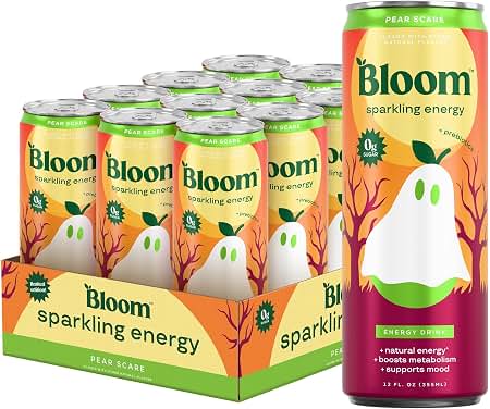 Bloom Energy Pear Scare Energy Drink - 12 oz