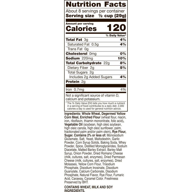 Chex Mix Bold Party Blend Savory Snack Mix, 8 oz (Pack of 6)