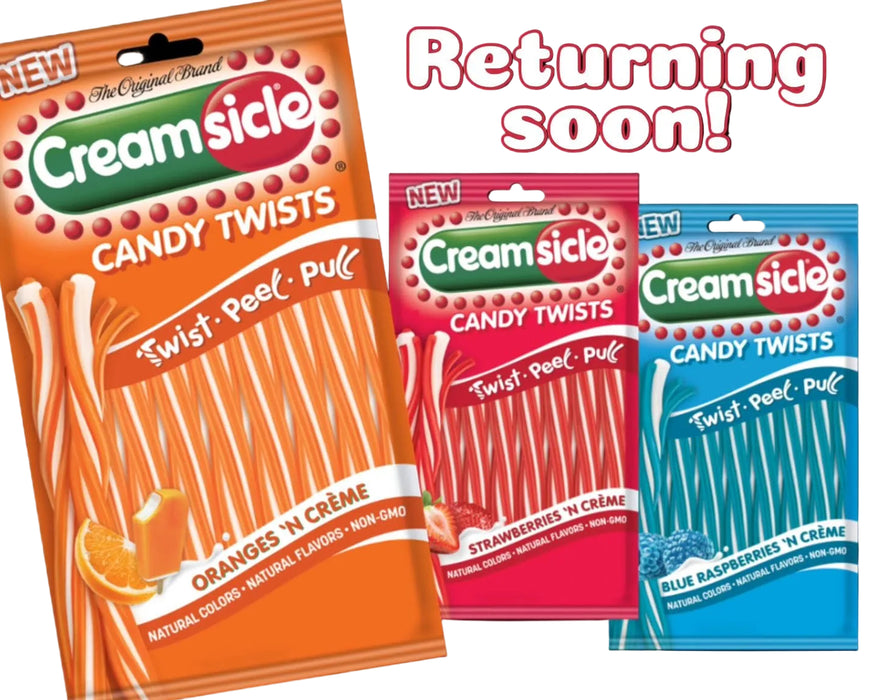 Creamsicle Blue Raspberry & Crème Twist - 5 oz