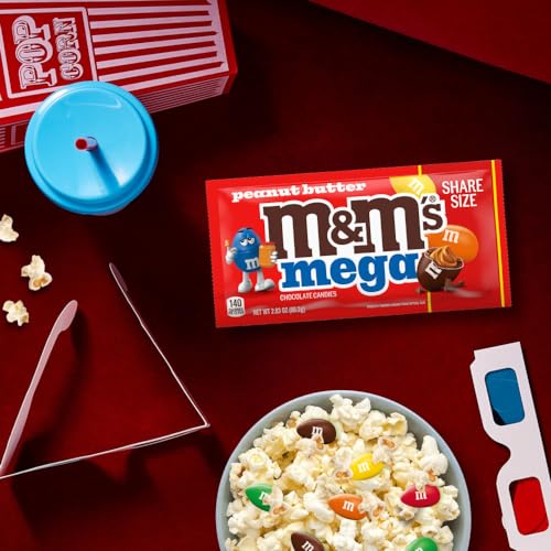 M&m Mega Pnt Btr King 2.83 oz 24 Per Box