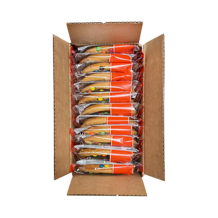 The Brownie Baker Peanut Butter with M&M's Cookies 4 oz 12-Pack Wholesale