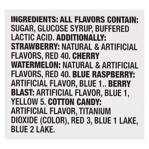Push Pops Assorted Candy Flavors 24-Count Wholesale Box