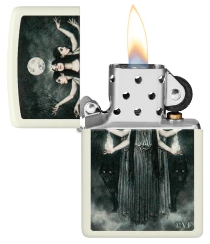 Zippo Lighter Victoria Frances Women Glow Drk Single