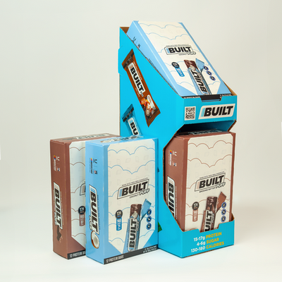 Built Puff Countertop Display with Puff Products (48-Piece Display)