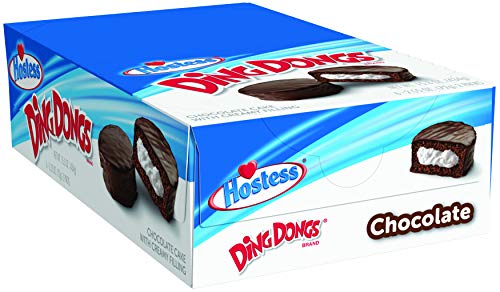 Hostess Ding Dongs, Original Chocolate, 2.55 Ounce (Pack of 6)