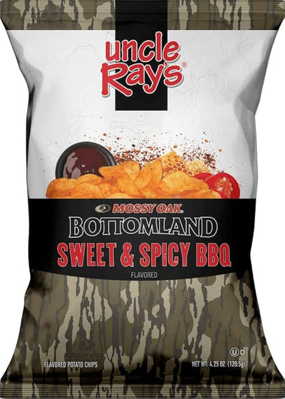 Uncle Ray's Mossy Oak All Dressed Chips, 2.59 oz (Pack of 10)