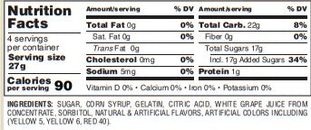 Gurley's Gummi Peach Ring (Pack of 12)