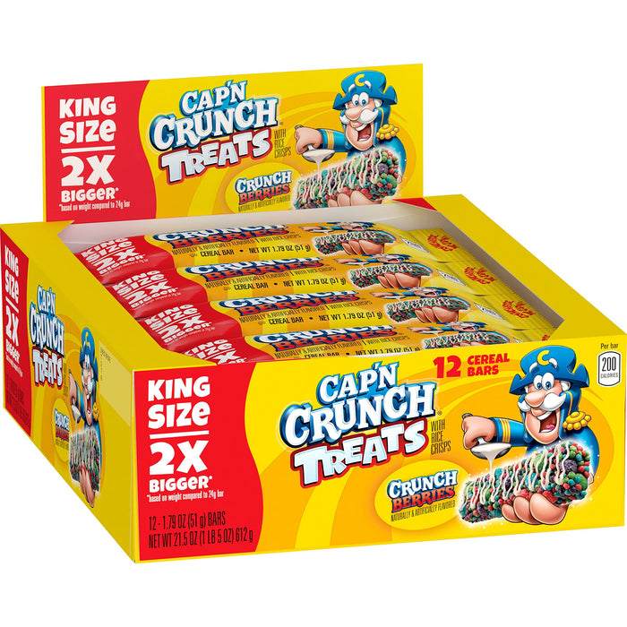 Cap N Crnch Brry Treat Bar King 1.79z 12 Per Box