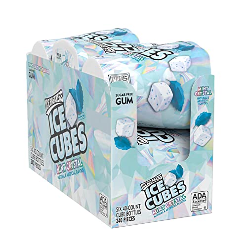 Ice Break Cube Btl Mint Crystal 3.24 oz 6 Per Box — Wholesale Ice ...