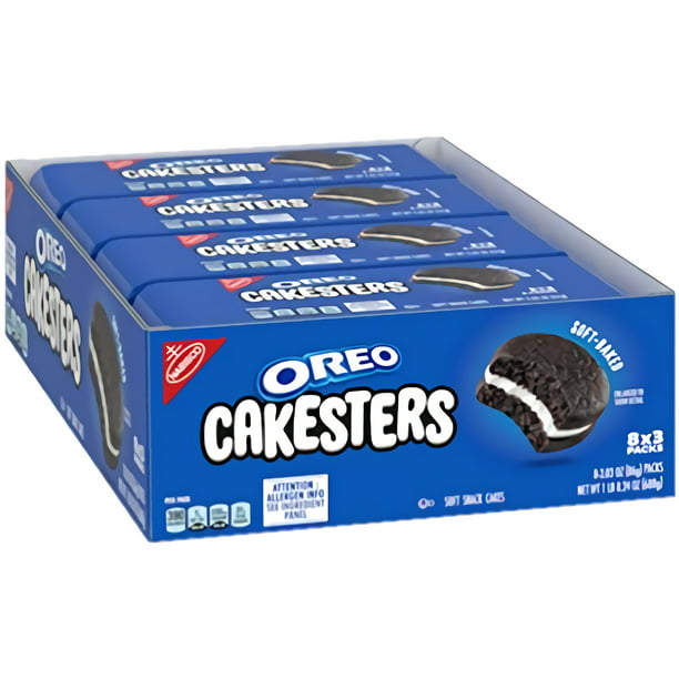 Oreo Cakesters, 3 oz (Pack of 8)