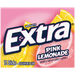 Extra Pink Lemonade Sugar-Free Gum, 15-stick retail pack - front