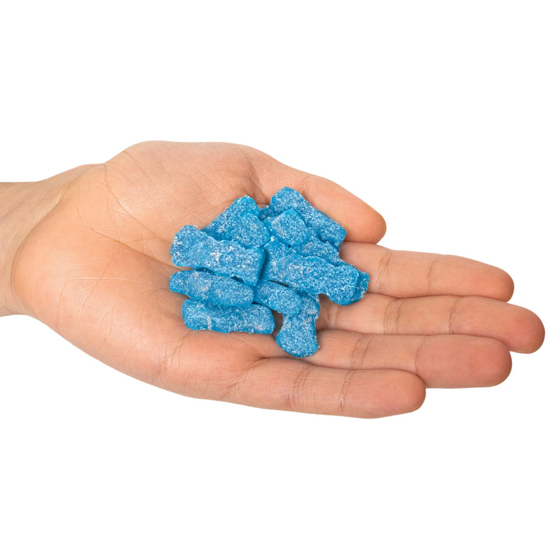 Sour Patch Kids Blue Raspberry, Soft & Chewy Candy, 8 Ounce Bags (Pack of 12)