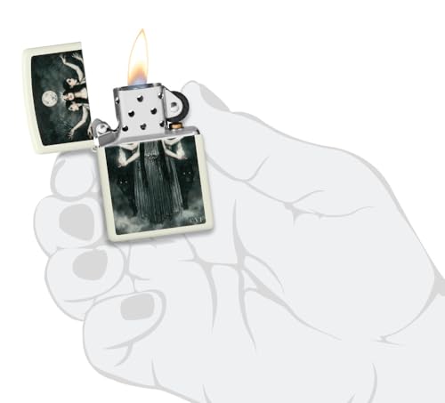 Zippo Lighter Victoria Frances Women Glow Drk Single