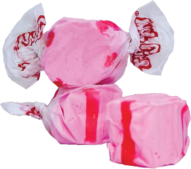 Taffy Town Cherry Saltwater Taffy 2.5 lb Bulk Bags 8-Pack Wholesale