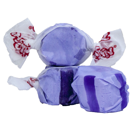 Taffy Town Saltwater Taffy, Grape Flavor, 2.5 lb Bulk Bag (Pack of 8)