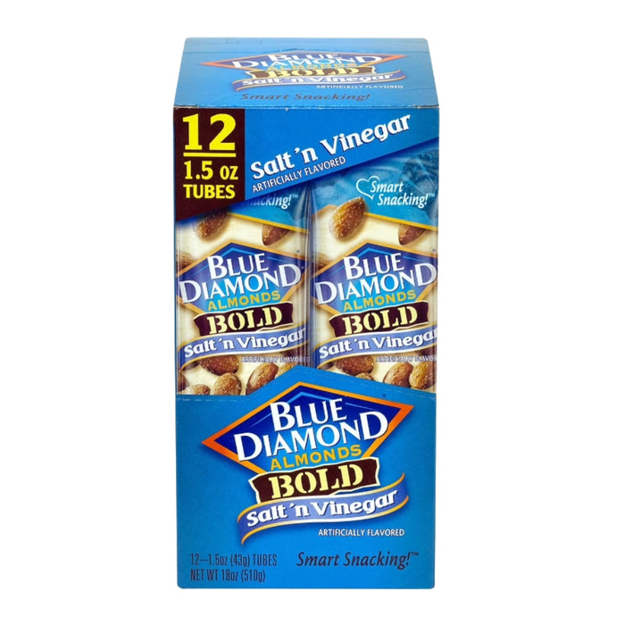 Blue Diamond Almonds Bold Salt and Vinegar (12 Pack)