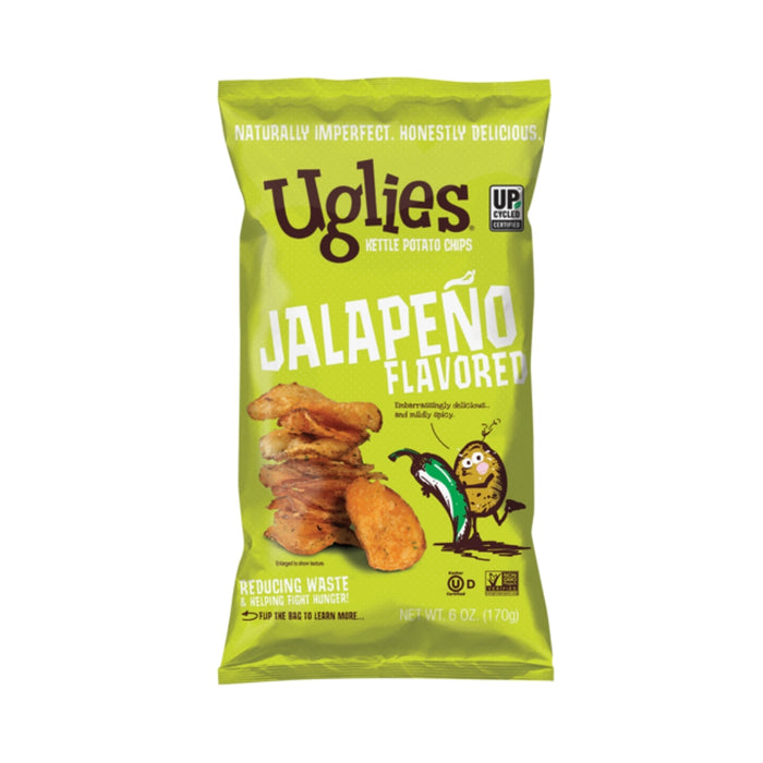 Uglies Kettle Jalapeno Chips 2 oz - 10ct