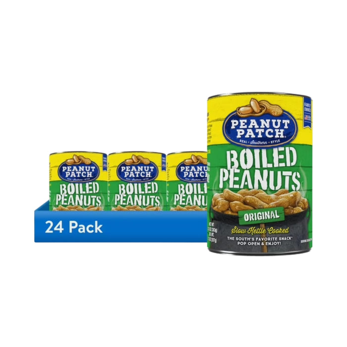 Peanut Patch Original Boiled Peanuts 13.5 oz - 24ct