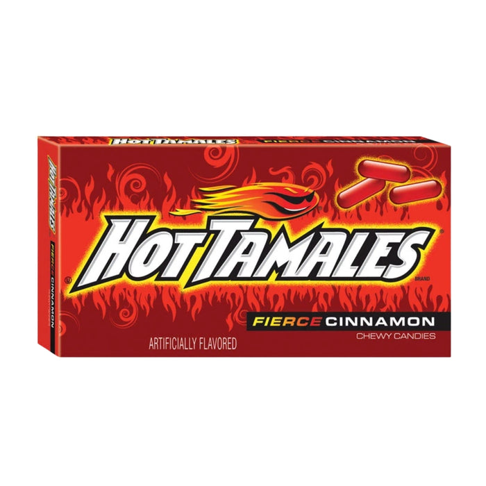 Hot Tamales Fierce Cinnamon Theater Box 4.25oz (Pack of 12)