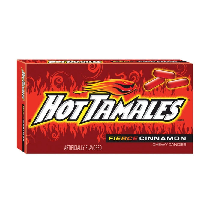 Hot Tamales Fierce Cinnamon Theater Box 4.25oz