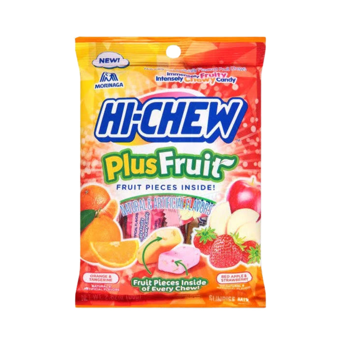 Hi-Chew Plus Fruit Peg Bag 2.82 oz