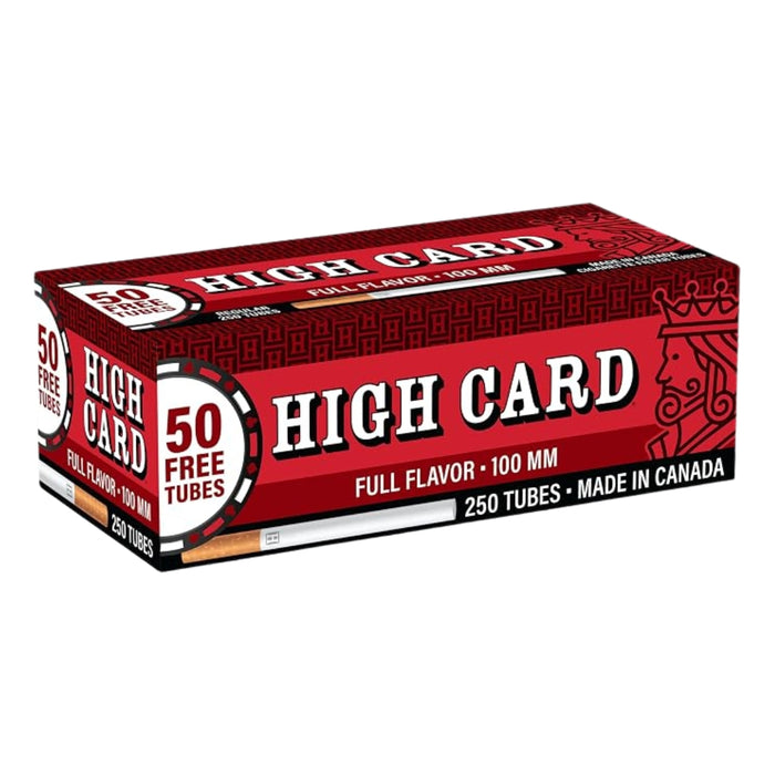 High Card Tubes Red 100 (4 pack)