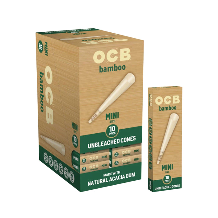 OCB Bamboo Cones Mini 10ct (24 pack)