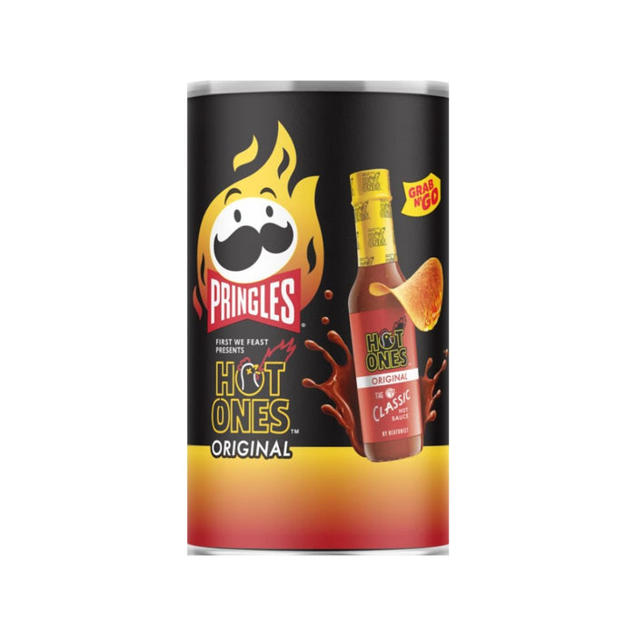 Pringles Hot Ones Original Potato Crisps - 2.5 oz