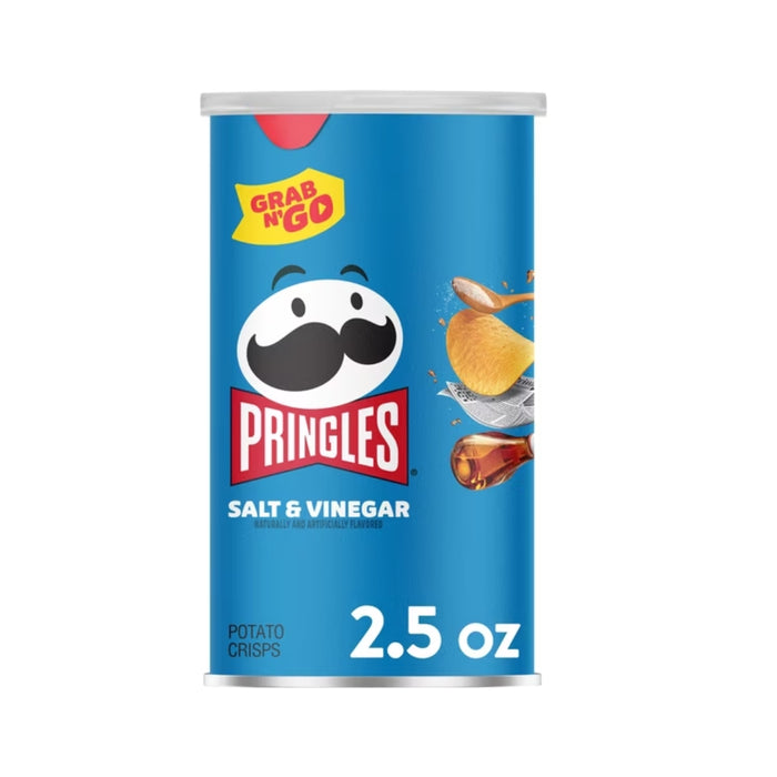 Pringles Potato Chips Salt & Vinegar 2.5 oz