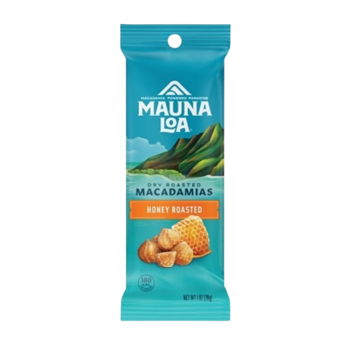 Mauna Loa Macadamia Nuts Honey Roasted - 1 oz 12ct
