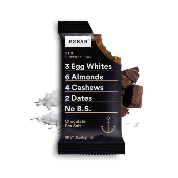 RXBAR Kosher Chocolate Sea Salt - 12ct