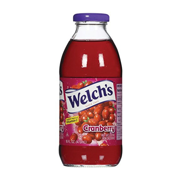 Welch's Cranberry Juice 16 oz - 12ct