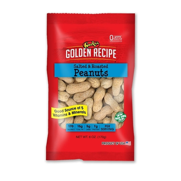 Gurley's Jumbo In Shell Peanuts Roasted & Salted 6 oz