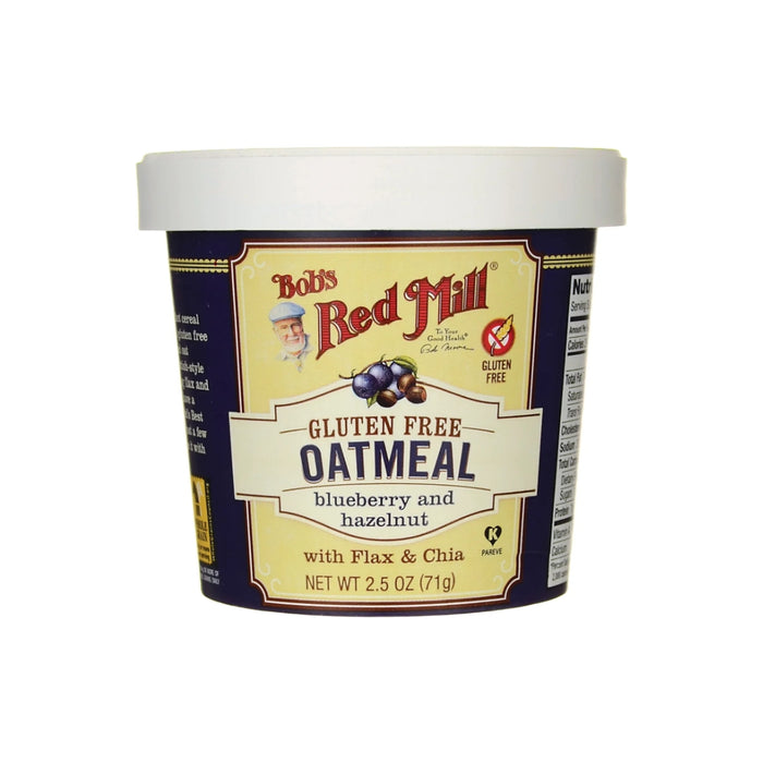 Bob's Red Mill Gluten Free Blueberry Hazelnut Oatmeal Cup