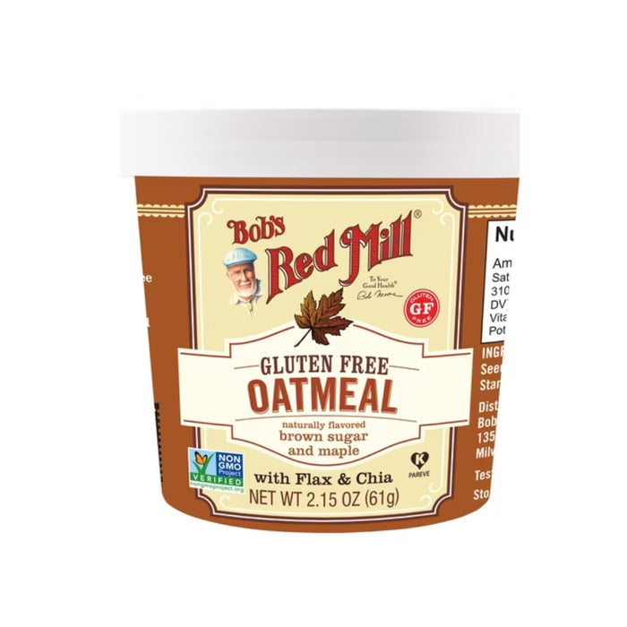 Bob's Red Mill Gluten Free Maple Brown Sugar Oatmeal Cup