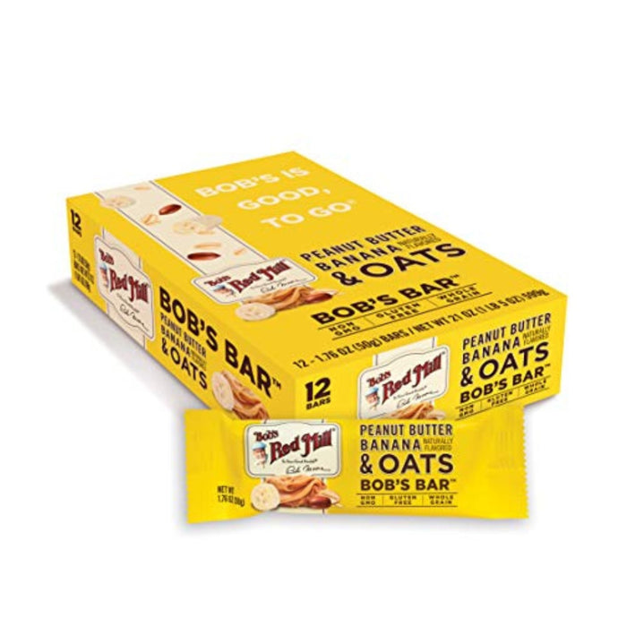 Bob's Red Mill Peanut Butter Banana and Oats - 12ct