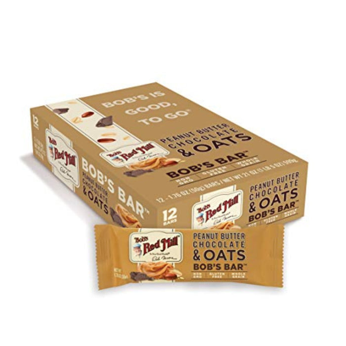 Bob's Red Mill Peanut Butter Chocolate and Oats - 12ct