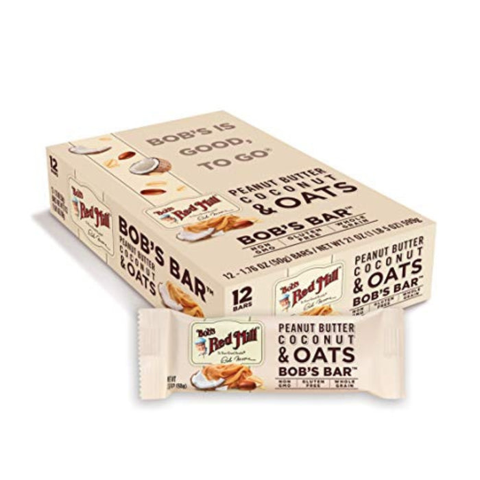Bob's Red Mill Peanut Butter Coconut and Oats - 12ct