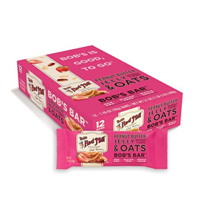 Bob's Red Mill Peanut Butter Jelly and Oats - 12ct