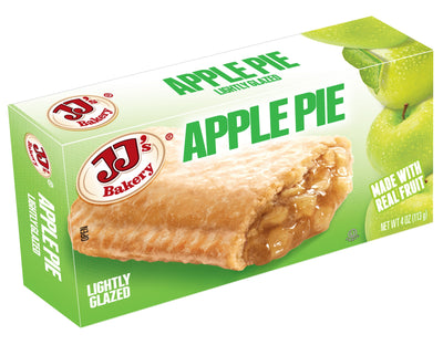 JJ's Bakery Lightly Glazed Snack Pies 4oz (Apple)