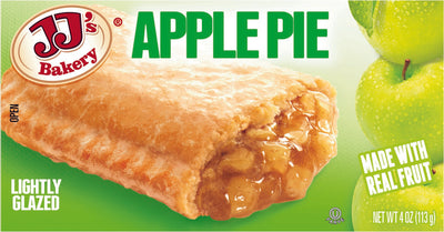 JJ's Bakery Lightly Glazed Snack Pies 4oz (Apple)