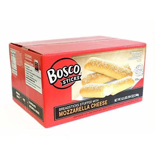 Bosco Mozzarella Cheese Stuffed Breadsticks - 108 Count