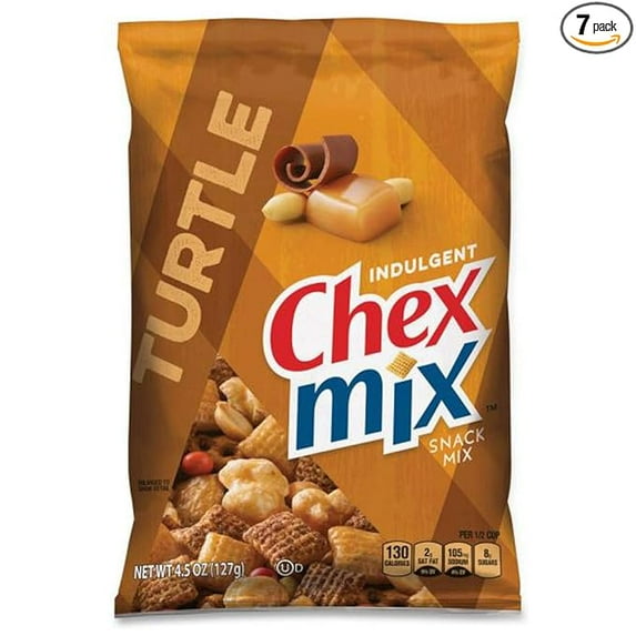 Chex Mix Chocolate Turtle 4.5 Boxes 7ct